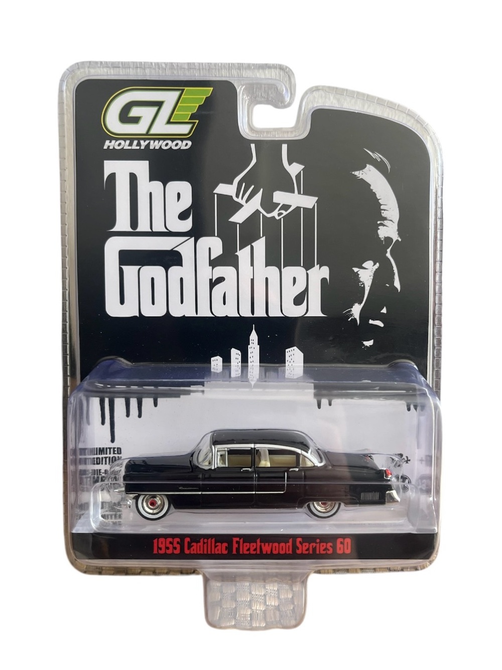 GL Hollywood The Godfather 1955 Cadillac Fleetwood Series 60 - Black